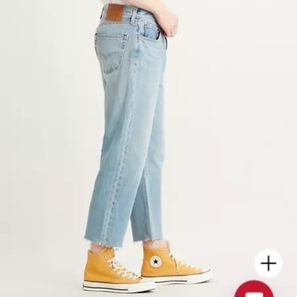 STAY LOOSE COTTONIZED HEMP CROPPED MEN'S JEANS